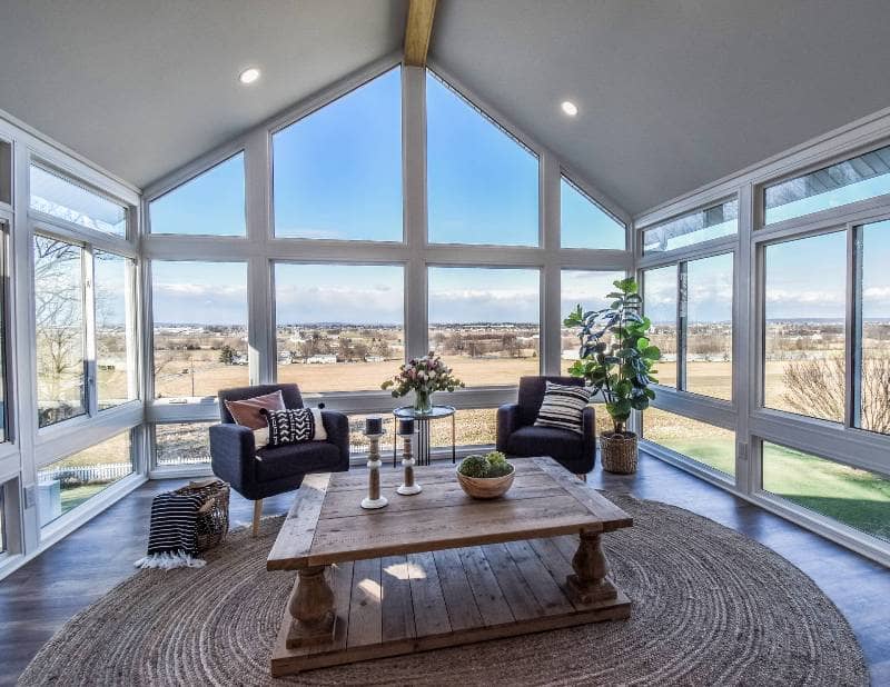 sunroom construction design ideas