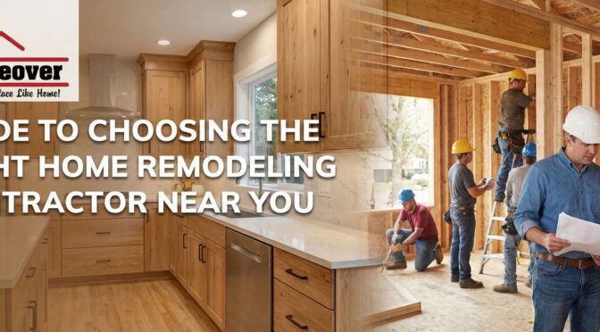 Guide to Choosing the Right Home Remodeling Contractor Near You
