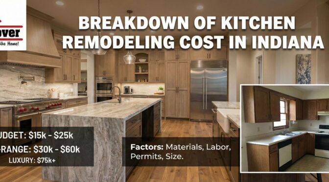 Breakdown of Kitchen Remodeling Cost in Indiana
