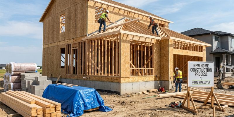 custom home building process Indiana