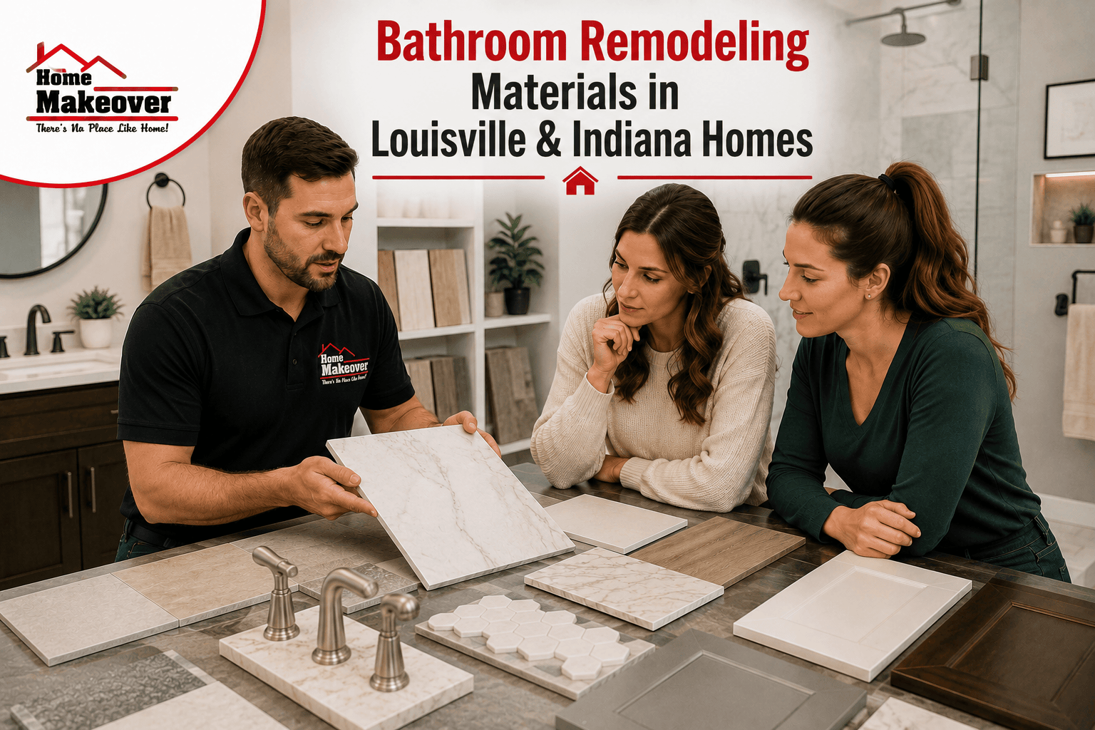 Bathroom Remodeling Materials in Louisville & Indiana Homes