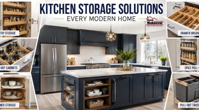Kitchen Storage Solutions Every Modern Home in Southern Indiana & Louisville Should Include During Remodeling