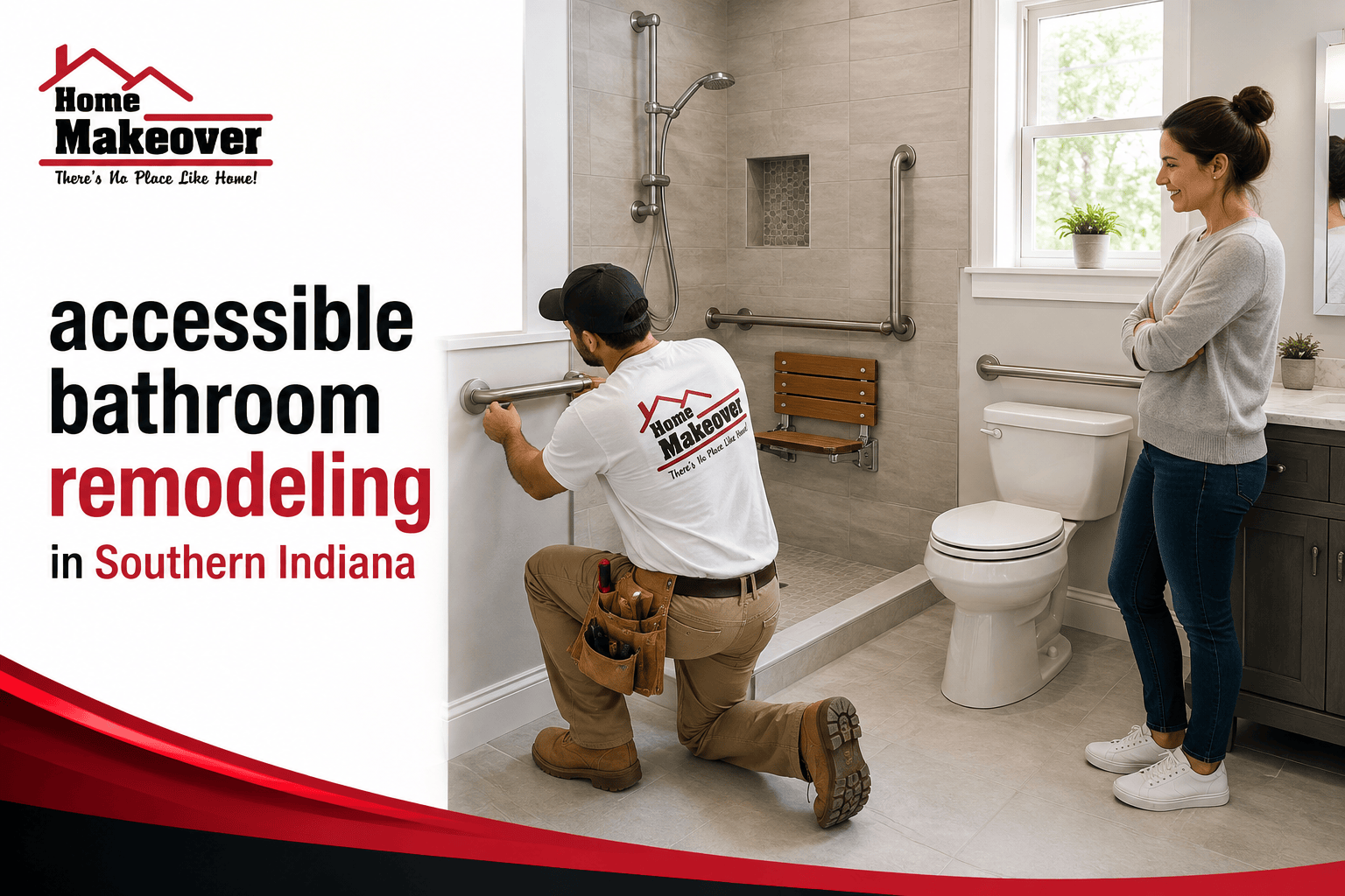 accessible bathroom remodeling in Southern Indiana